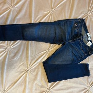 Hollister jeans, low rise.